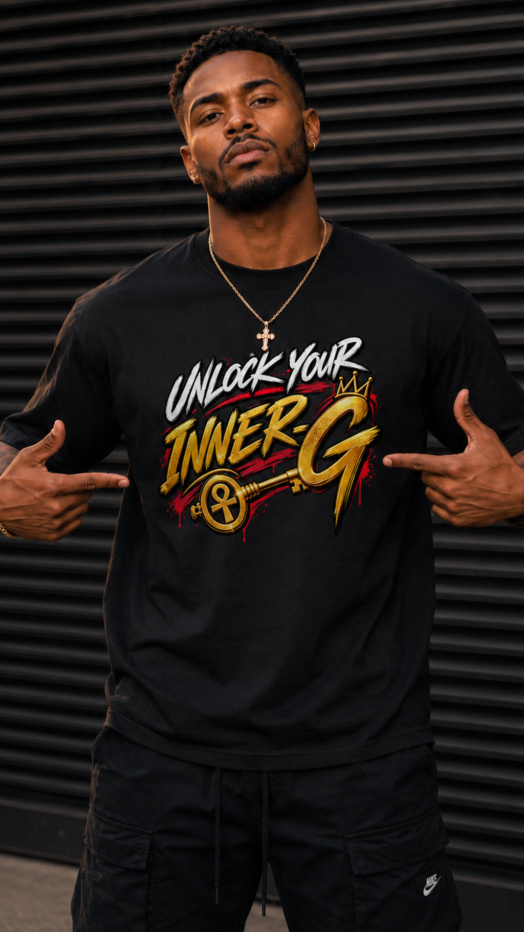Unlock Your Inner-G Graphic Tee | Divine Energy Streetwear