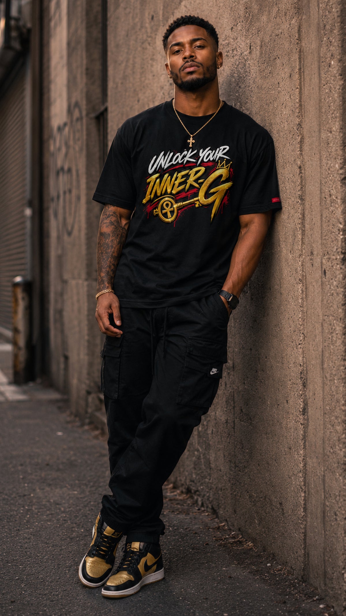 Unlock Your Inner-G Graphic Tee | Divine Energy Streetwear