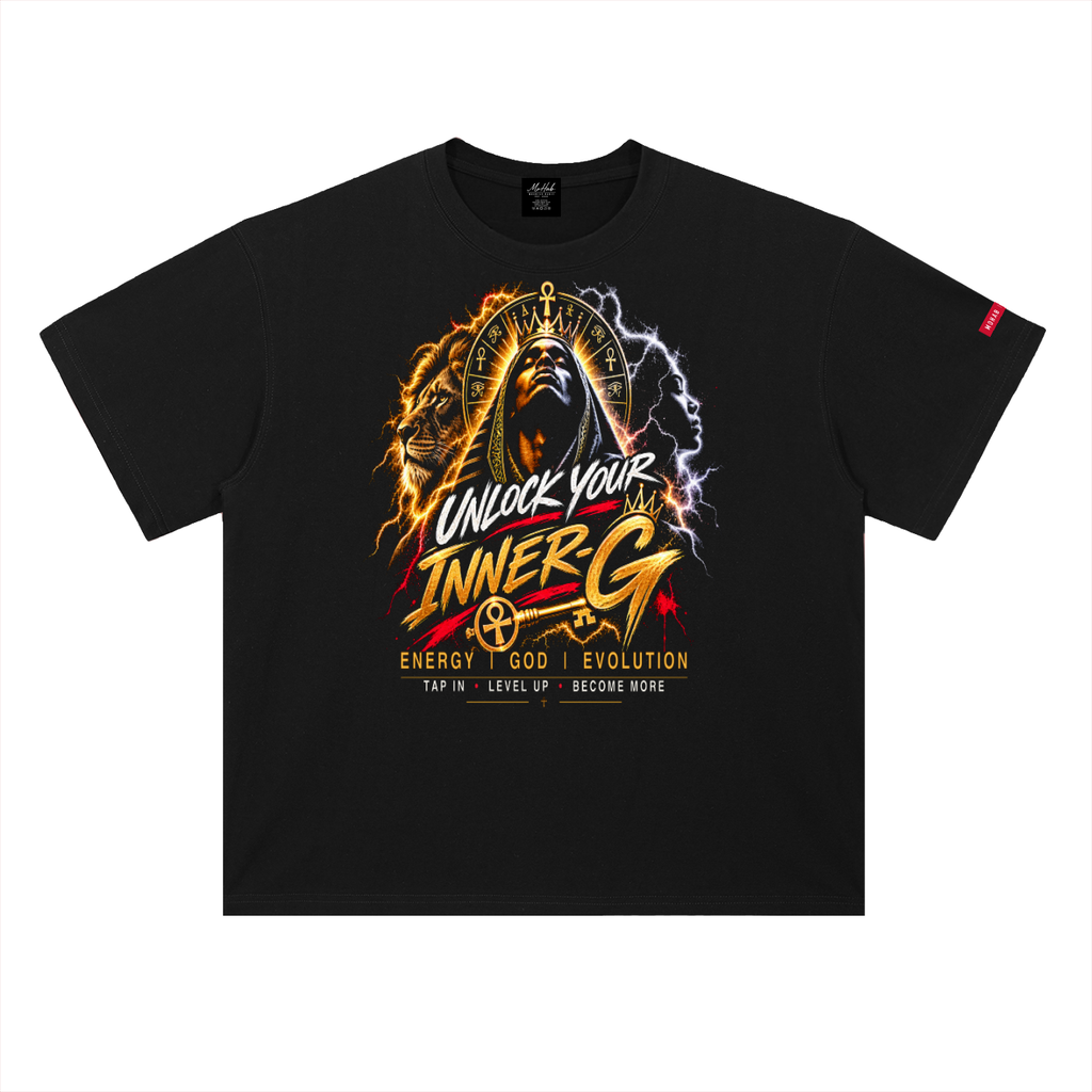 Unlock Your Inner-G | Black Man Is God Collab Tee